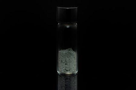 Lot #4003  NWA 11303 Lunar Meteorite Slice, Lunar Dust, and Charlie Duke Signed Photograph - Image 5