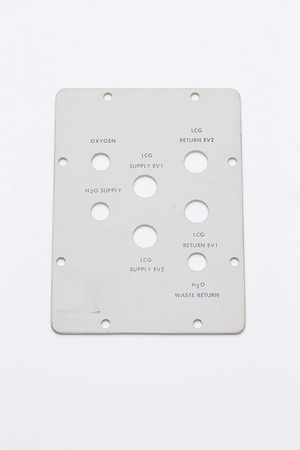 Lot #4661  Space Shuttle Valve Panel - Image 1