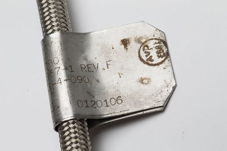 Lot #4706  Atlas Rocket Engine Oxidizer Hose - Image 2