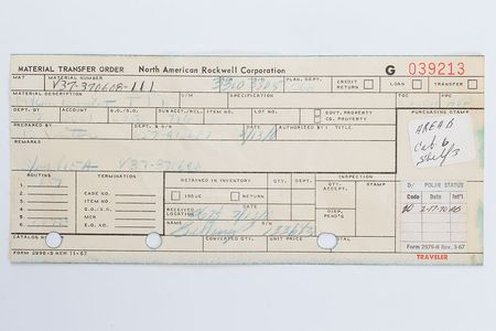 Lot #4228  Kapton Thermal Blanket for Service Module Interior - Image 4