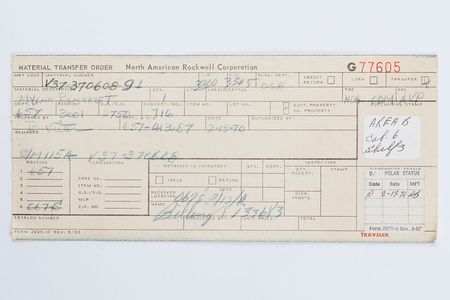 Lot #4229  Kapton Thermal Blanket for Service Module Interior - Image 3