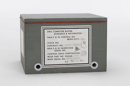 Lot #4172  Apollo CM Guidance & Navigation Computer Buffer - Image 3