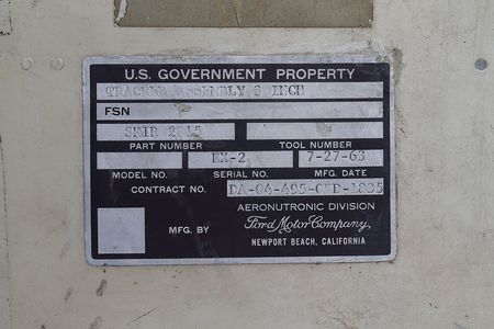 Lot #4037  Ford Missile Tracking Telescope - Image 2