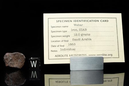 Lot #4024  Wabar Meteorite - Image 2