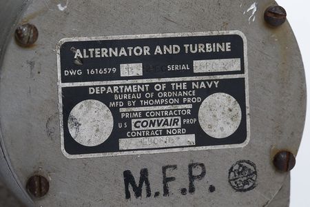Lot #4715  Polaris Missile Turbine Generator - Image 3