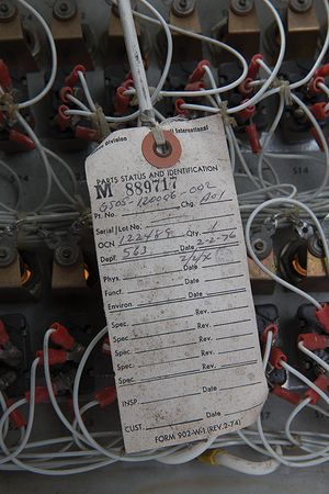 Lot #4657  Space Shuttle Reaction Control System Test Set Panel - Image 3