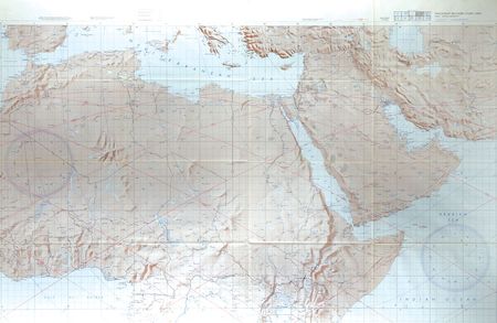 Lot #4264  Apollo 7 and Apollo 9 Spacecraft Recovery Charts - Image 1