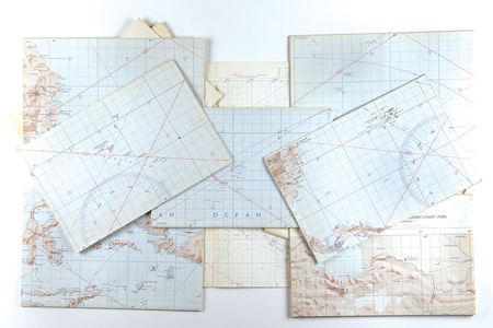 Lot #4264  Apollo 7 and Apollo 9 Spacecraft Recovery Charts - Image 2