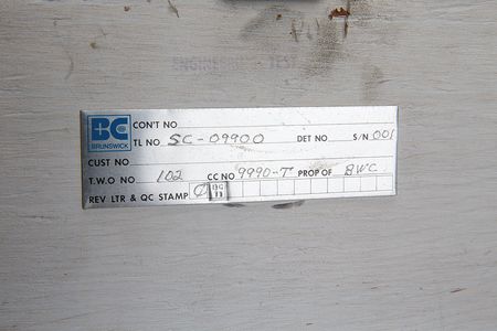 Lot #4656  Space Shuttle Reaction Control System Helium Tank - Image 6