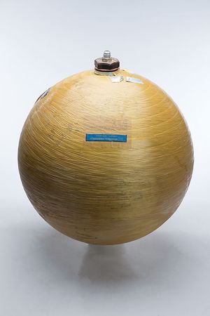 Lot #4656  Space Shuttle Reaction Control System Helium Tank - Image 1