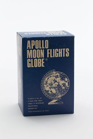 Lot #4564 Charlie Duke Signed Lunar Globe - Image 1