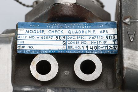 Lot #4232  Saturn APS Quadruple Check Module - Image 4