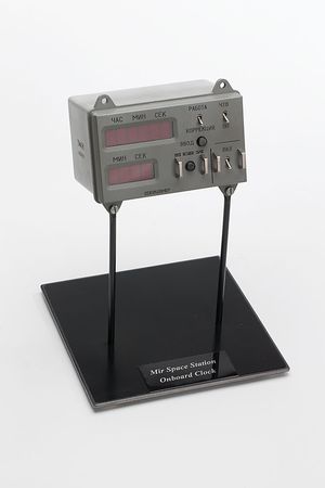 Lot #4615  Mir Space Station Clock - Image 1