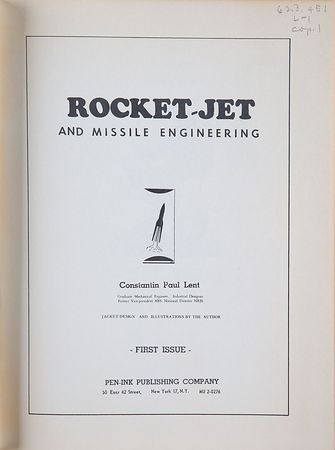 Lot #4040  Rocket-Jet and Missile Engineering Book - Image 2