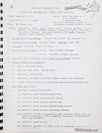 Lot #4701  Northrop Project 25/Octave II Memos - Image 7