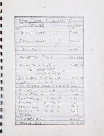 Lot #4701  Northrop Project 25/Octave II Memos - Image 11