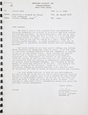 Lot #4701  Northrop Project 25/Octave II Memos - Image 17