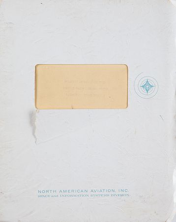 Lot #4243  Apollo Logistics Vehicle Earth Landing System Report - Image 1