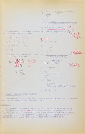 Lot #4243  Apollo Logistics Vehicle Earth Landing System Report - Image 7