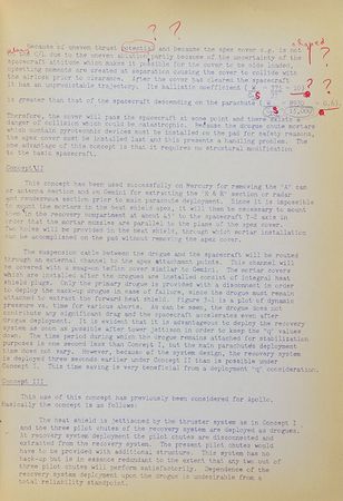 Lot #4243  Apollo Logistics Vehicle Earth Landing System Report - Image 8