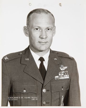 Lot #4307 Buzz Aldrin's Air Force Military Records - Image 2