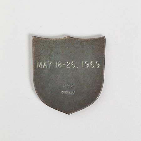 Lot #4295 Tom Stafford's Flown Apollo 10 Robbins Medal - Image 2