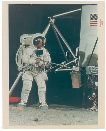 Lot #4303  Apollo 11 Training-Used Moon Rock Scoop - Image 3