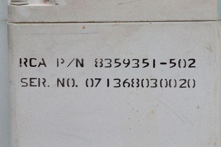 Lot #4163  Apollo Block I/II VHF Radio - Image 2