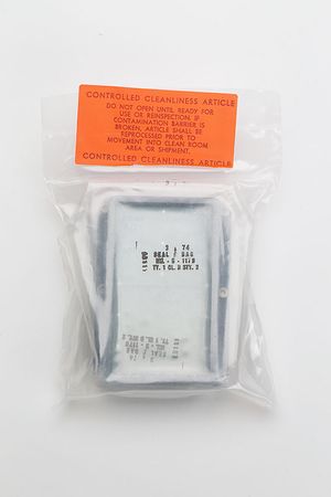 Lot #4184  Apollo Display and Keyboard Assembly (DSKY) Screen - Image 1