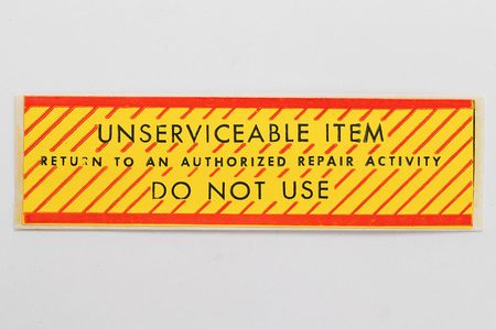 Lot #4184  Apollo Display and Keyboard Assembly (DSKY) Screen - Image 9