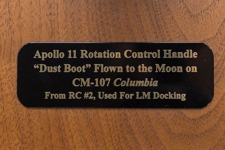 Lot #4313  Apollo 11 Flown CM Hand Controller Dust Boot Cover - Image 7