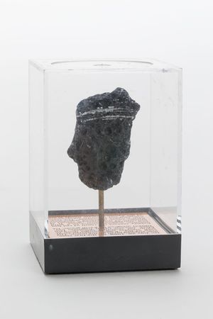 Lot #4358  Replica Apollo 11 Moon Rock Display - Image 2