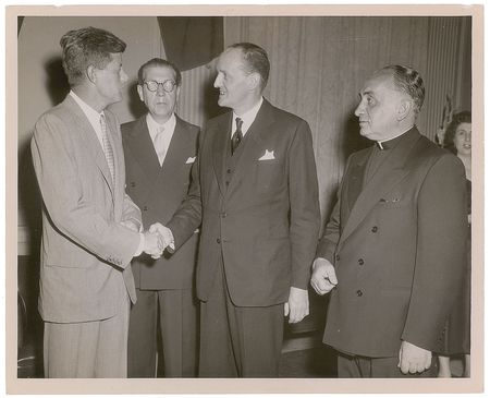 Lot #94 John F. Kennedy Pair of Original Photographs - Image 1