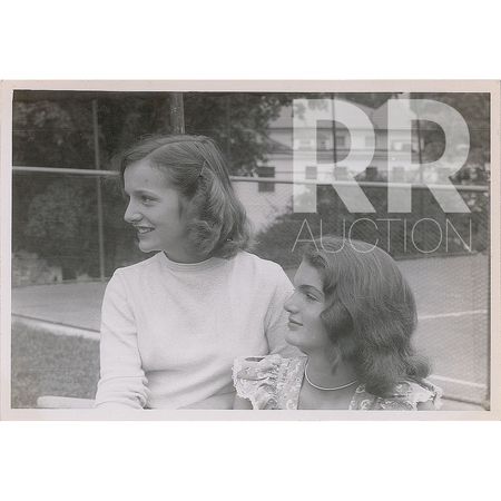 Lot #27 Jacqueline Kennedy Group of (5) Original Candid Photographs: Remarkable candids of the 16-year-old Jacqueline Bouvier - Image 6