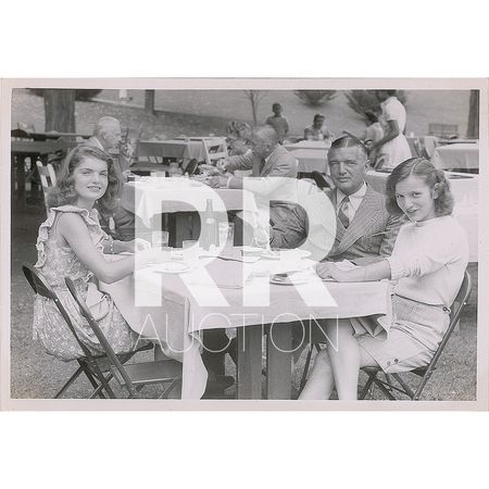 Lot #27 Jacqueline Kennedy Group of (5) Original Candid Photographs: Remarkable candids of the 16-year-old Jacqueline Bouvier - Image 3
