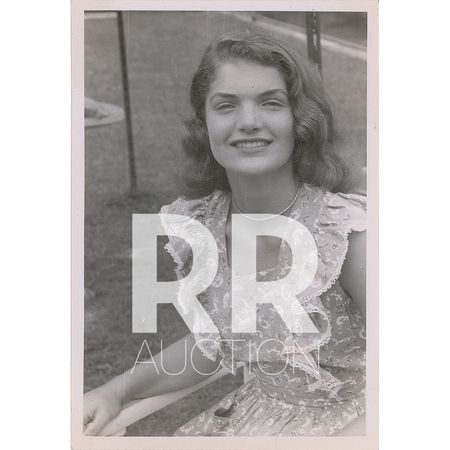 Lot #27 Jacqueline Kennedy Group of (5) Original Candid Photographs: Remarkable candids of the 16-year-old Jacqueline Bouvier - Image 1