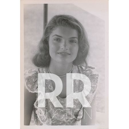Lot #27 Jacqueline Kennedy Group of (5) Original Candid Photographs: Remarkable candids of the 16-year-old Jacqueline Bouvier - Image 4
