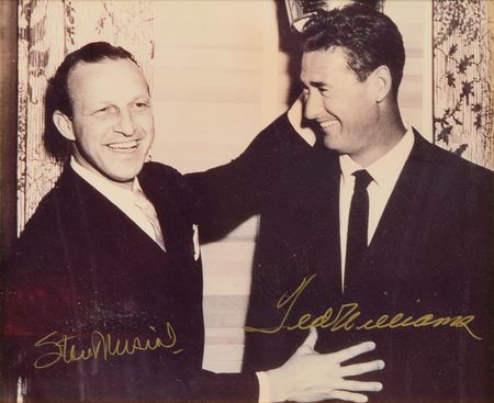 Lot #9346 Ted Williams and Stan Musial - Image 2