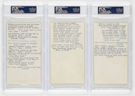 Lot #997 Baseball Hall of Famers - Image 2