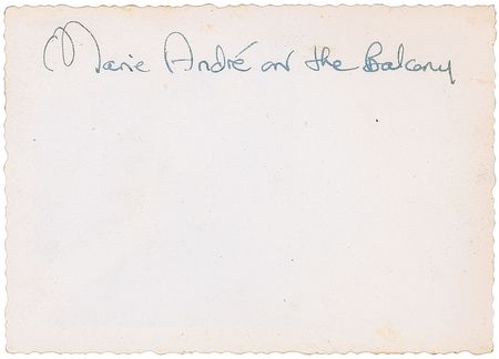 Lot #28 Jacqueline Kennedy Autograph Letter Signed and Annotated Photos: Jackie writes home while studying abroad: 