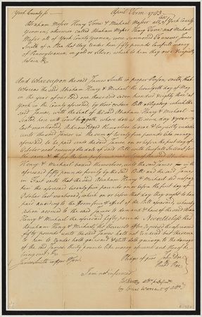 Lot #237 James Smith Signed Document - Image 2