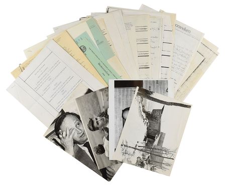 Lot #84 Jacqueline Kennedy Archive of (14) Letters: Archive of Jackie Kennedy letters from her years as a Viking and Doubleday editor—