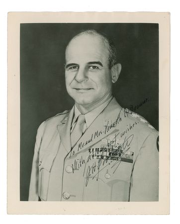 Lot #434 James H. Doolittle Signed Photograph and Letter - Image 1