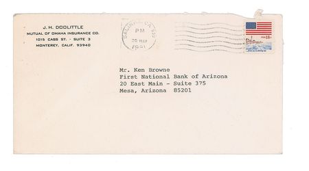 Lot #434 James H. Doolittle Signed Photograph and Letter - Image 3