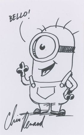 Lot #536 Chris Renaud Sketches - Image 2