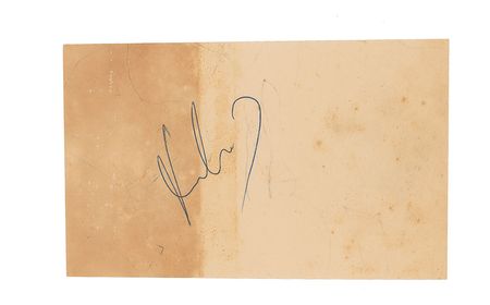 Lot #58 John F. Kennedy Signature Signature