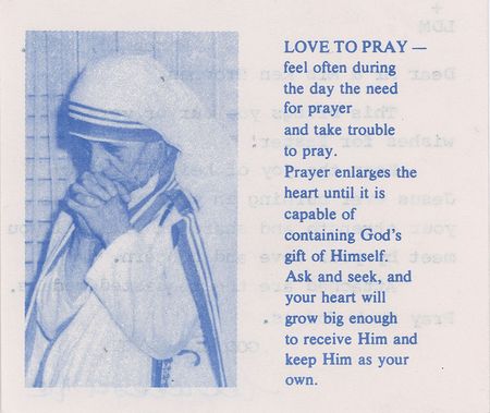 Lot #343 Mother Teresa Typed Letter Signed - Image 2