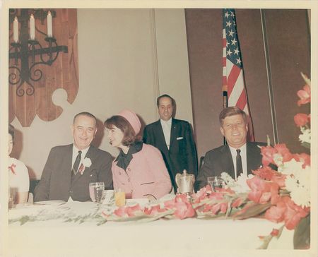 Lot #72 John F. Kennedy Assassination: Chamber of Commerce Breakfast Original Photograph by Cecil W. Stoughton Photograph - Image 1