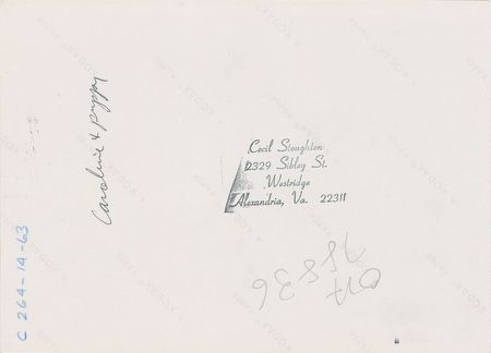 Lot #102 John F. Kennedy and Caroline Kennedy Original Photograph by Cecil W. Stoughton Photograph - Image 2