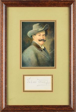 Lot #603 Johann Strauss Signature - Image 1